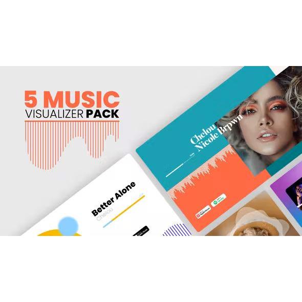 Projects - VideoHive - Music Visualizer Templates [AEP]