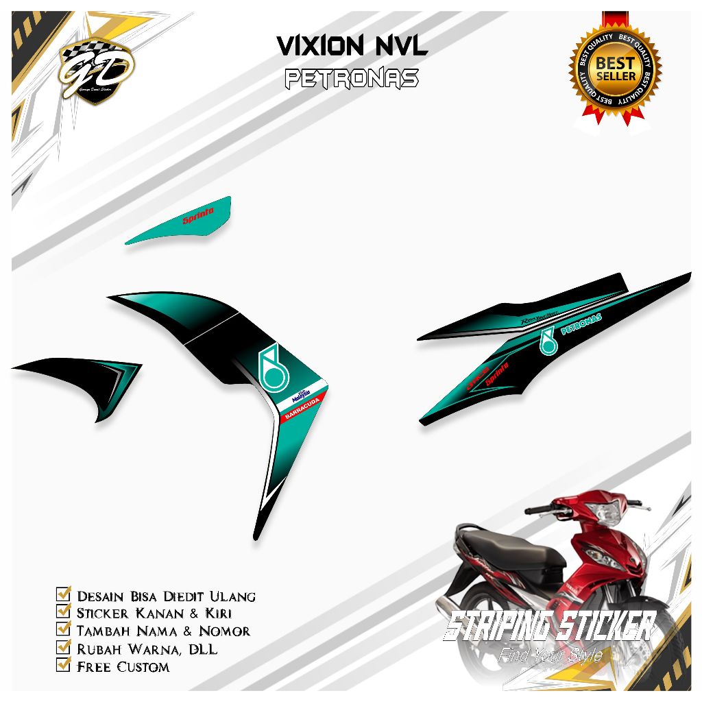 Striping Jupiter MX old Striping Variasi Yamaha Jupiter MX Old Petronas