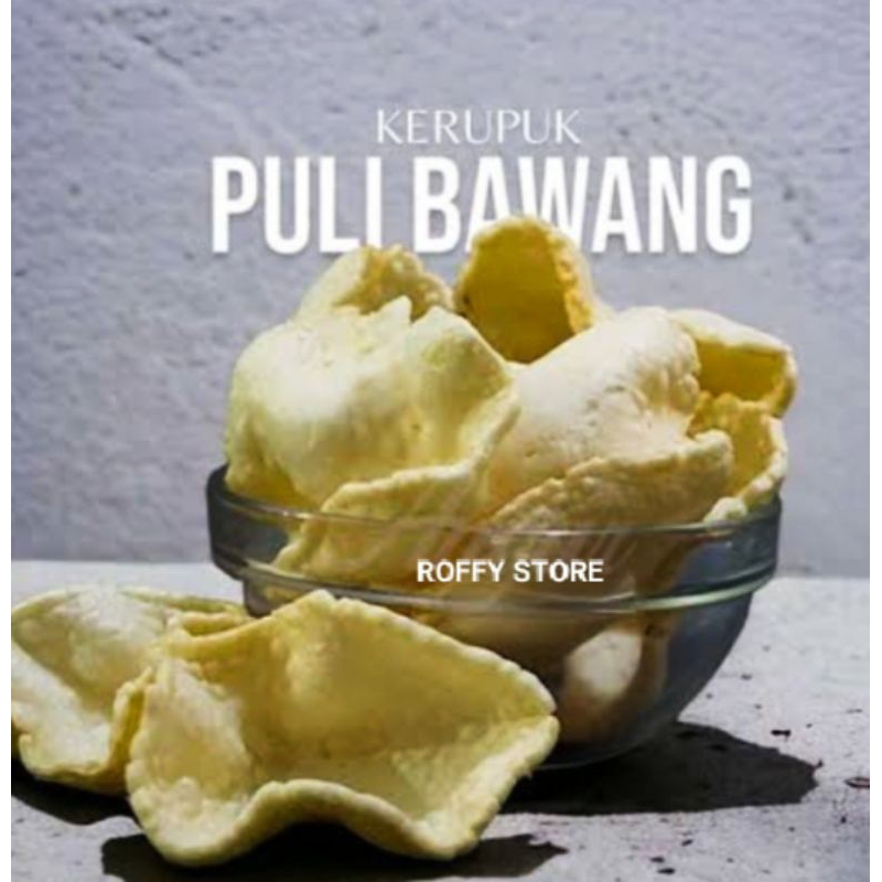 

KERUPUK PULI MENTAH 1KG KHAS MADURA ( rasa bawang & ketumbar )