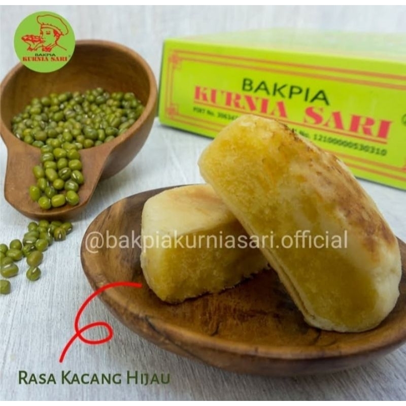 

Bakpia Kurnia Sari Rasa Kacang Hijau (Best Seller)