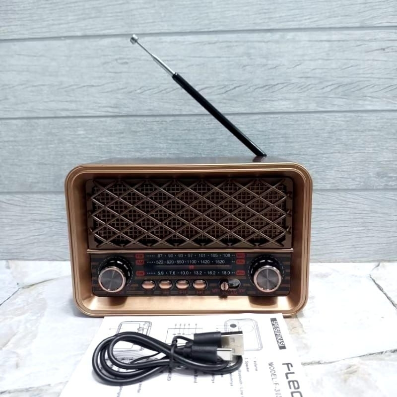 F-3030BTL RADIO DIGITAL PORTABLE AM/FM/SW BAND / RADIO BATERAI RADIO JADUL FLECO RADIO CAS RADIO MUL