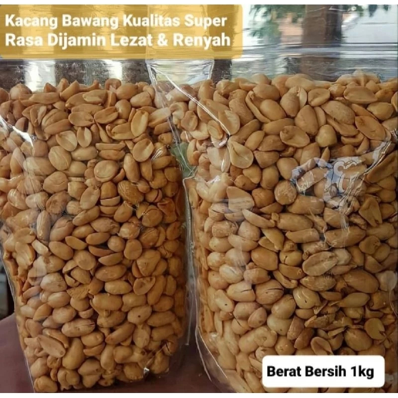 

Cemilan Kacang Bawang Goreng Gurih Kualitas Super Top 500gr