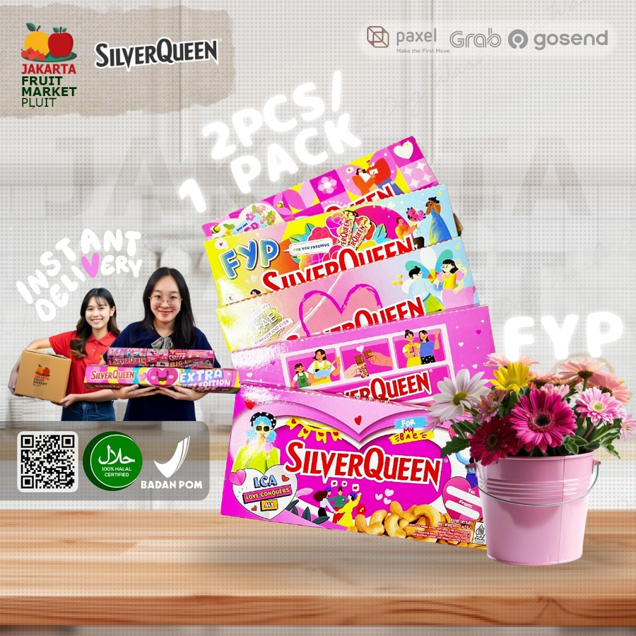

SILVERQUEEN EDISI VALENTINE /PACK