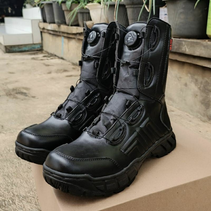 Sepatu PDH Tali Putar Sepatu PDL TNI POLRI SECURITY DLL
