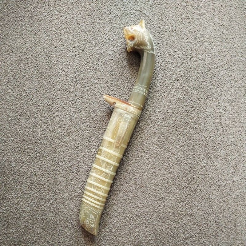 GOCIL UKIRAN MACAN mini (full tanduk bule)