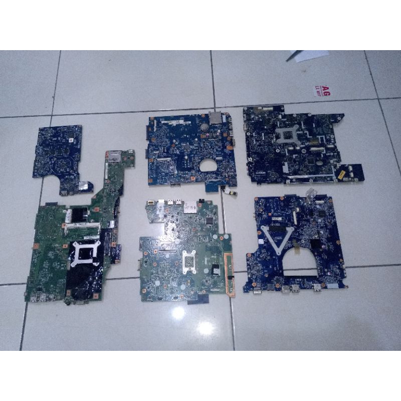 Rongsok Kiloan PCB Motherboard Mobo Mainboard Laptop Jadul - Harga per Kilo (Dapat 5 pcs)