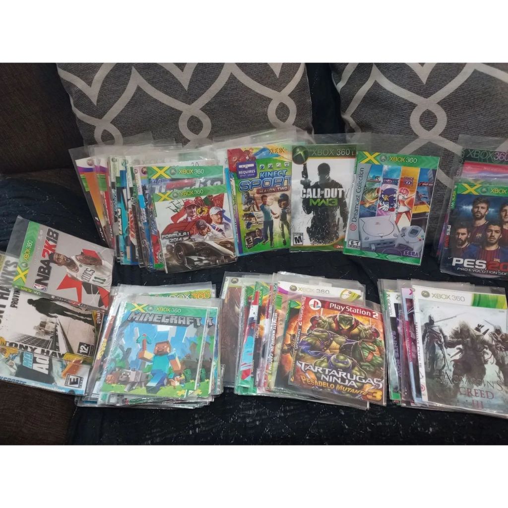Kaset DVD Game xbox 360 lengkap