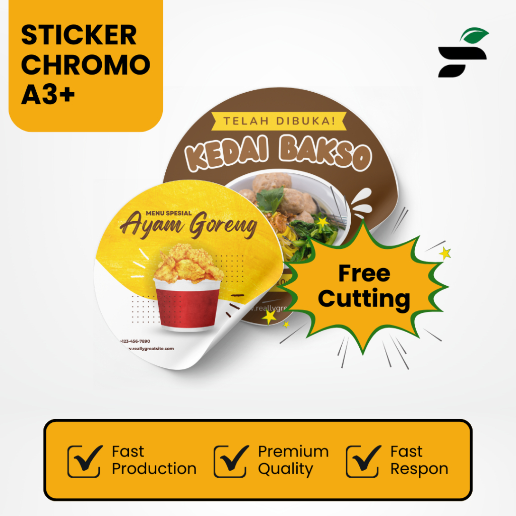 

Buzz Printing - Cetak Stiker Custom / Chromo Bulat / Persegi / Label Nama / Label Makanan Toples Kemasan / Botol Minuman / Print