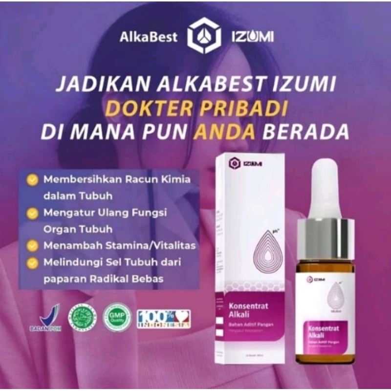 

Alkabest Izumi Original 100% Konsentrat Alkali Bahan Pangan