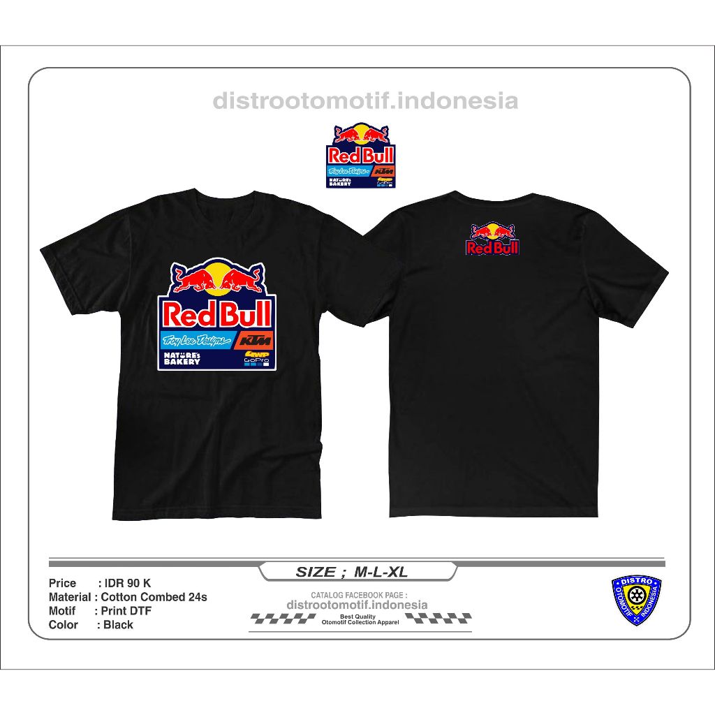 T SHIRT red bull ktm