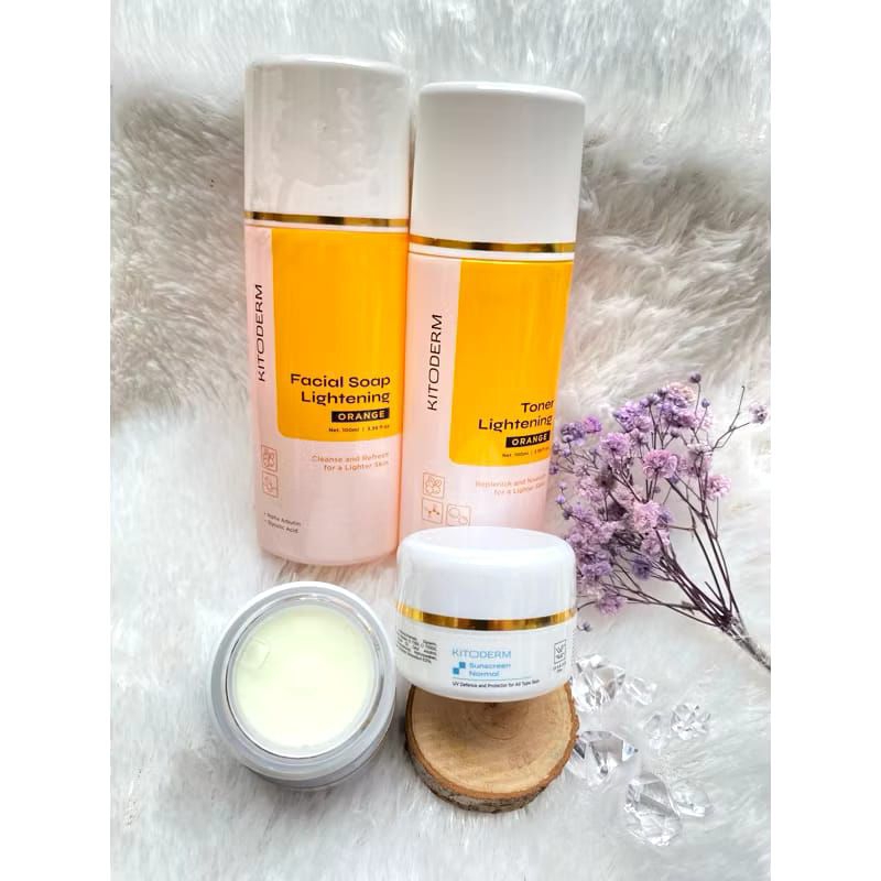 PAKET KITODERM FLEK ISI 4 / KITODERM LIGHTENING FLEK ISI4