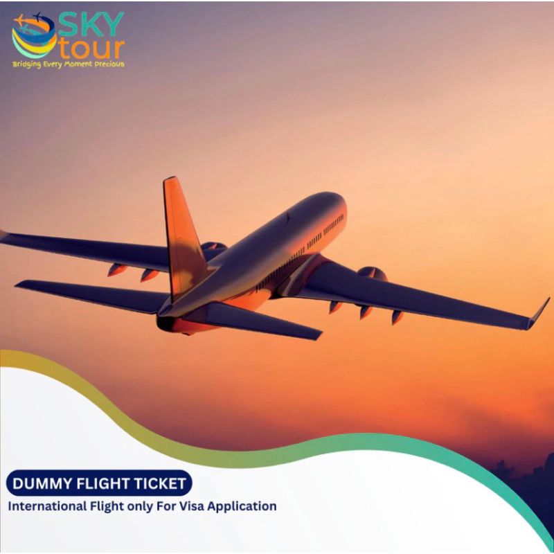Tiket Pesawat Internasional untuk Pembuatan Visa