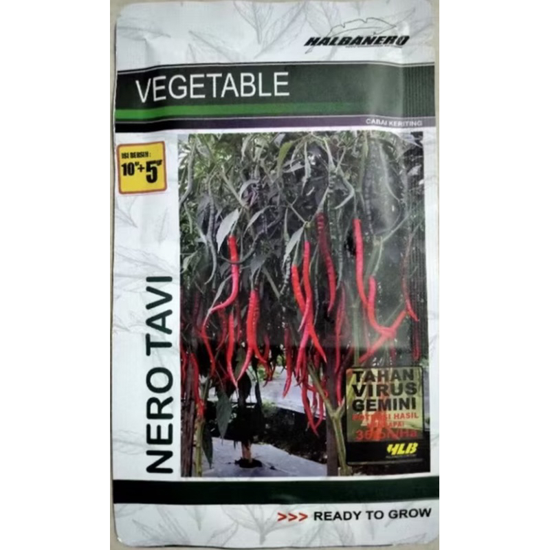 

Cabai Keriting Nero Tavi 10 gr