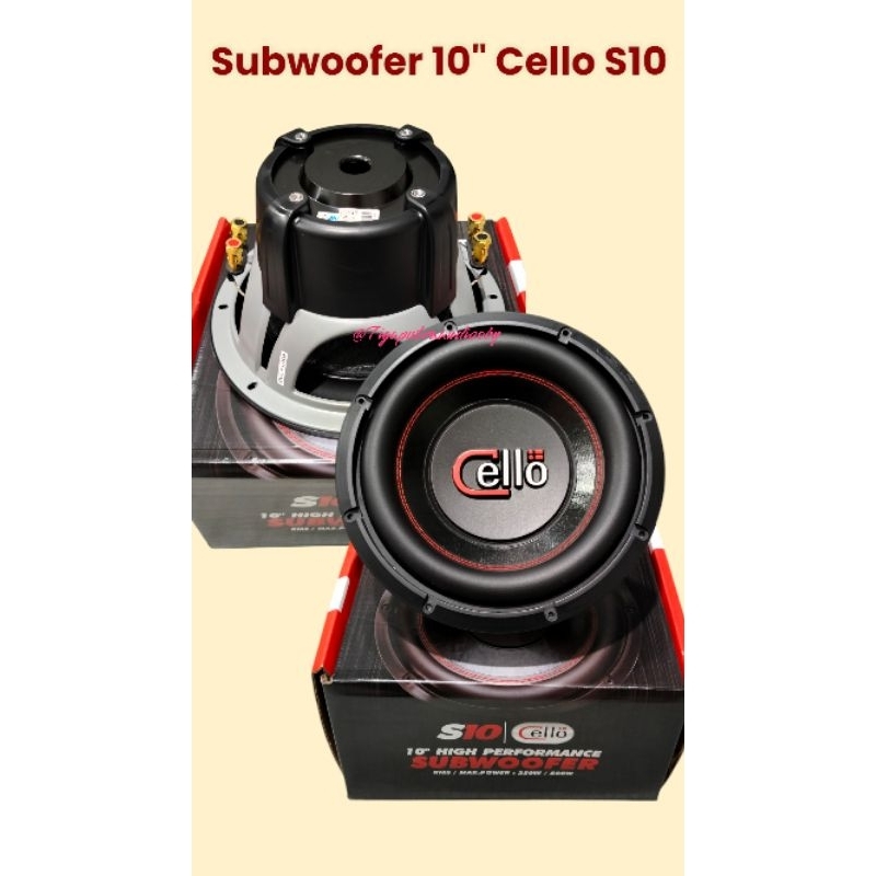 Subwoofer Cello 12 inch S12 | Cello 10 inch S10