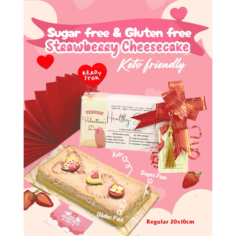 

HAMPERS VALENTINE HEALTHY CAKE REGULAR. TANGERANG