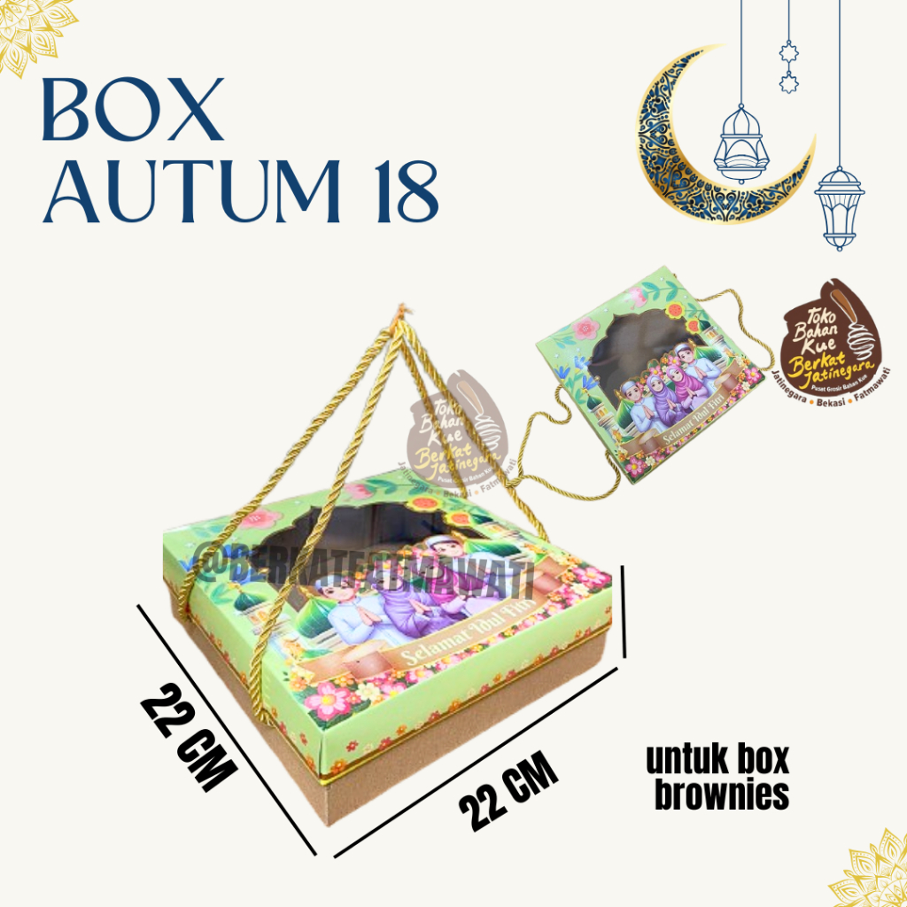 

BOX LEBARAN AUTUM 18 / BOX LEBARAN LUCU TEBAL / PCS / DUS LEBARAN