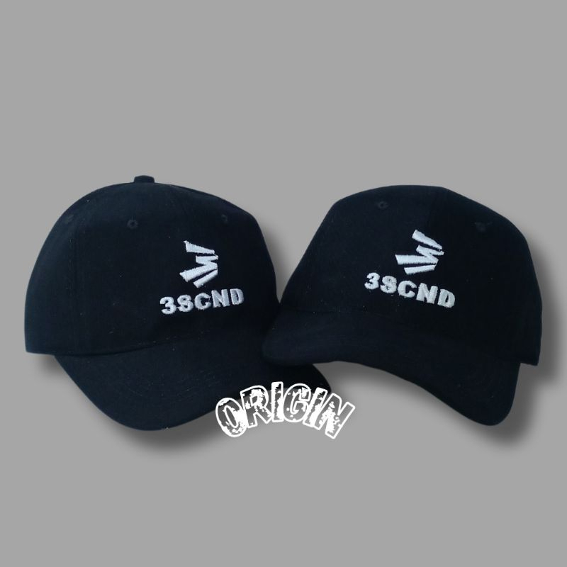 Topi Distro Pria / Fashion Pria Wanita / Topi Baseball 3SECOND BAHAN RAFEL DENIM/TOPI POLOCAP 3SECON