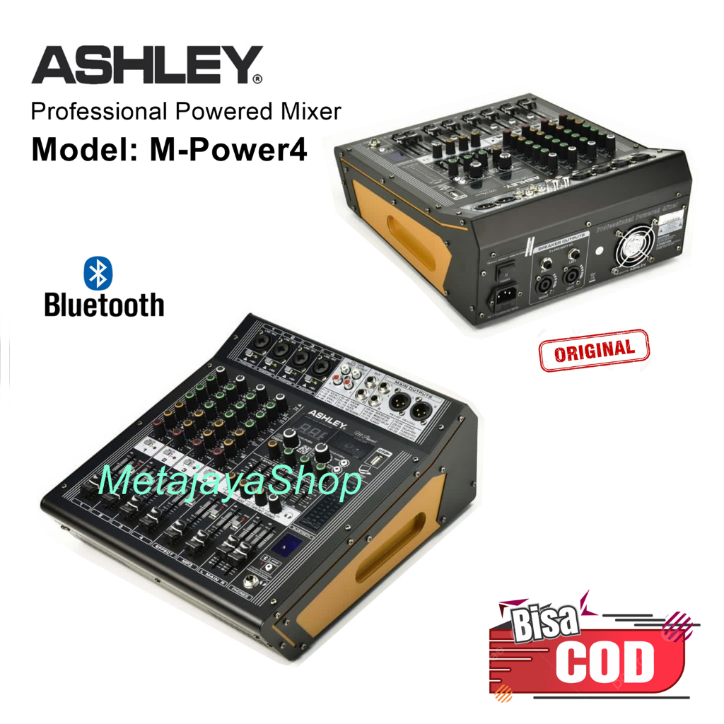 Power Mixer Ashley M-Power4 mixer power ashley 4ch m power 4 - Mpower4
