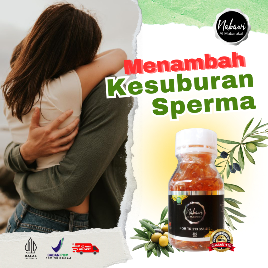 Nabawi - PROMIL Obat Pria Cepat Hamil Original Penyubur Sperma Pria Suplemen Pria Pengental Sperma P