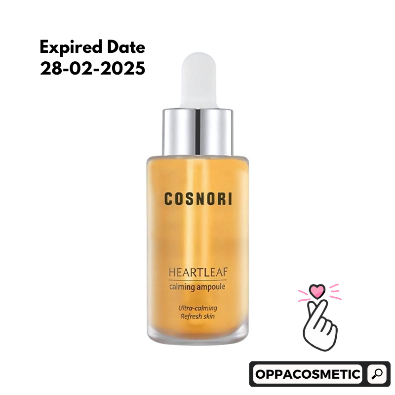 EXP DATE 28.02.2025 COSNORI HEARTLEAF CALMING AMPOULE 30ml