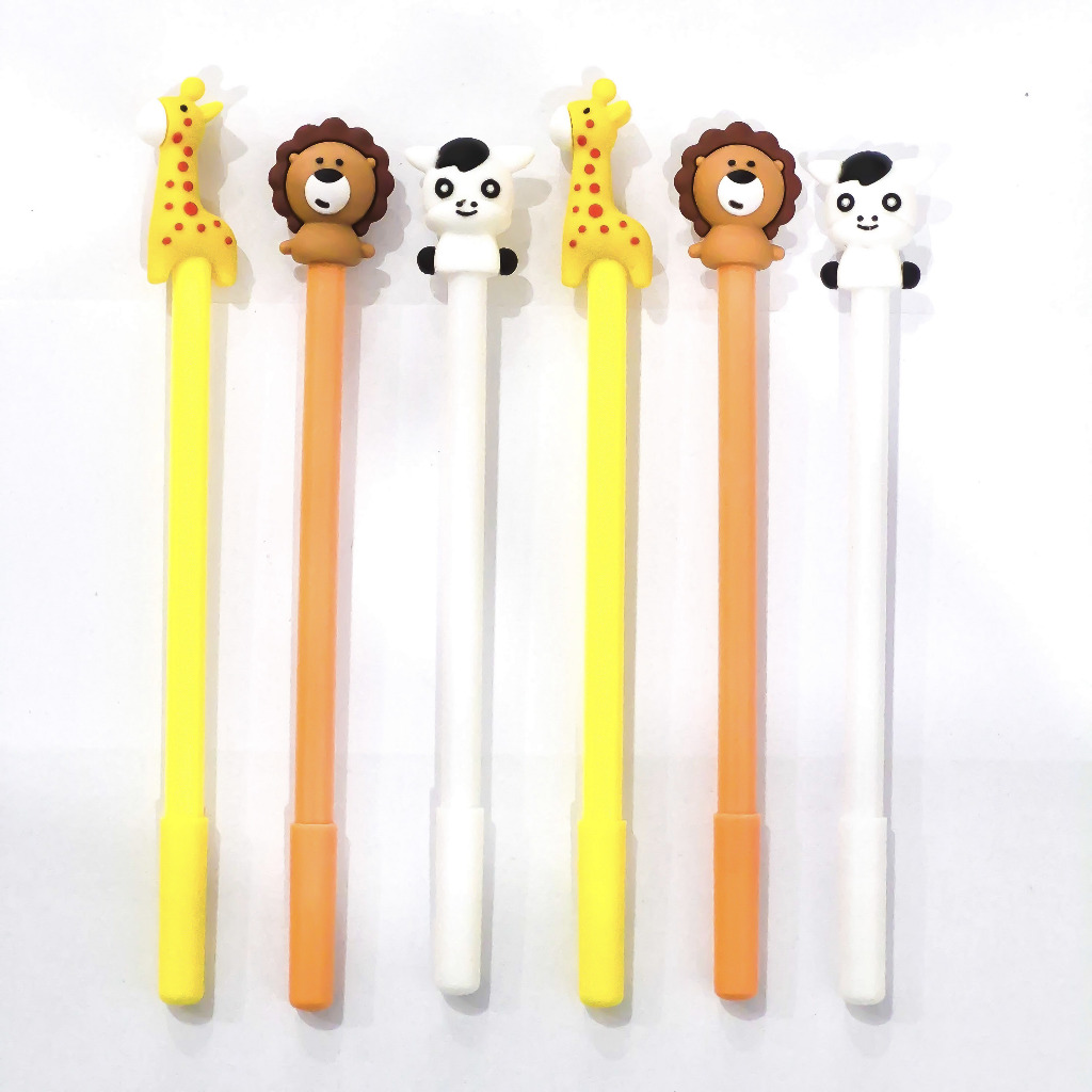 

Gel Pen Fancy C42 Animal Kepala 3D