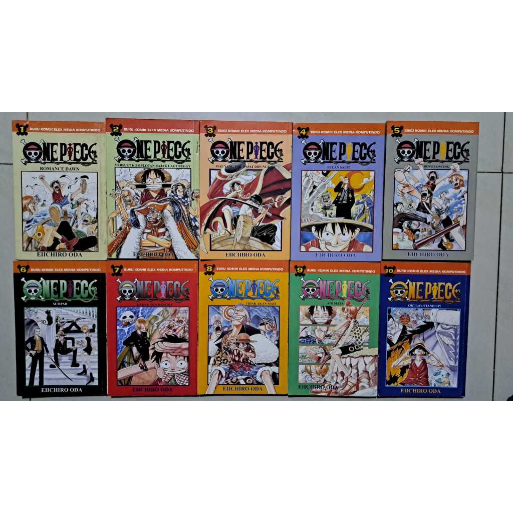 Komik One Piece Urut lengkap koleksi Pribadi no 1 - 67 bersambung