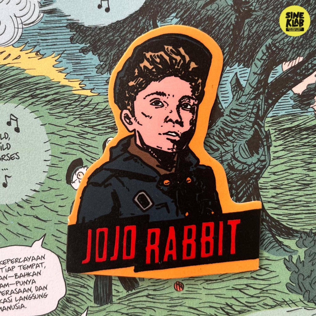 

sineklab - Sticker JOJO RABBIT - Edisi Sticker Film / Movie / Cinema / Series / Sticker Laptop