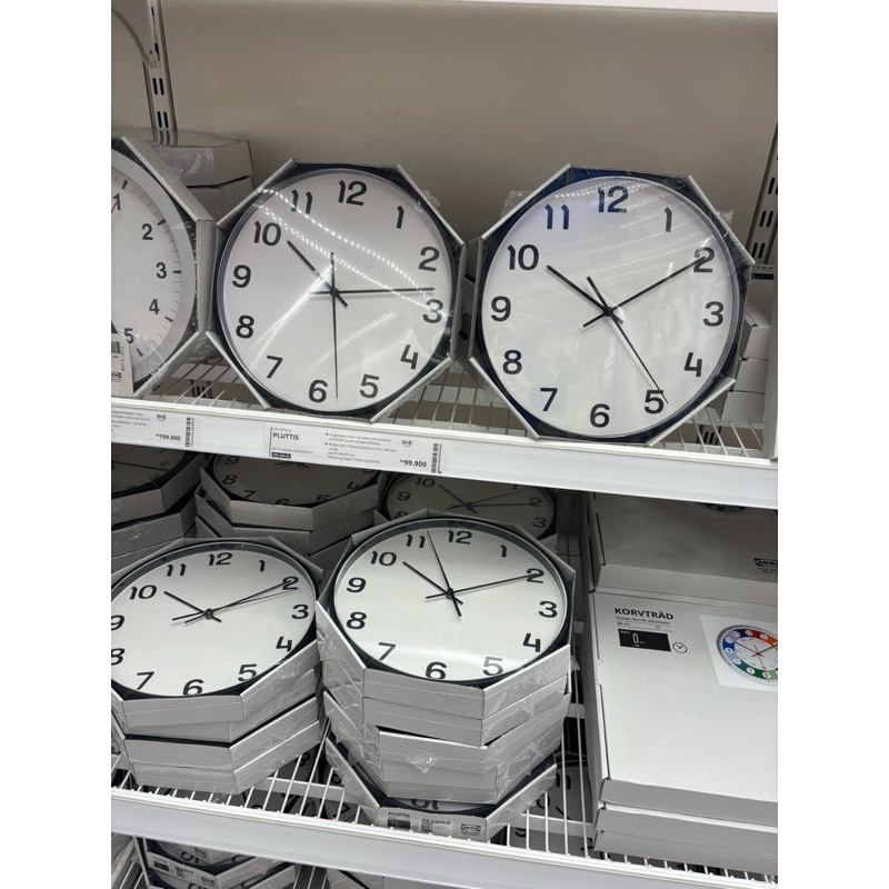 ikea pluttis jam dinding 28cm