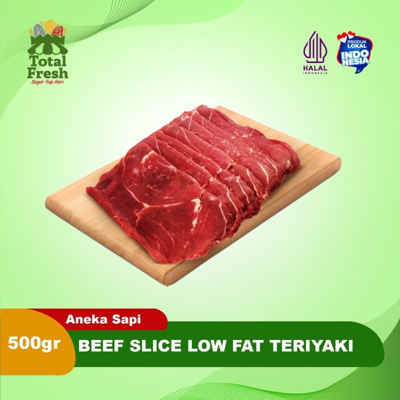 

Daging Sapi Beef Slice Teriyaki LowFat [500Gram]