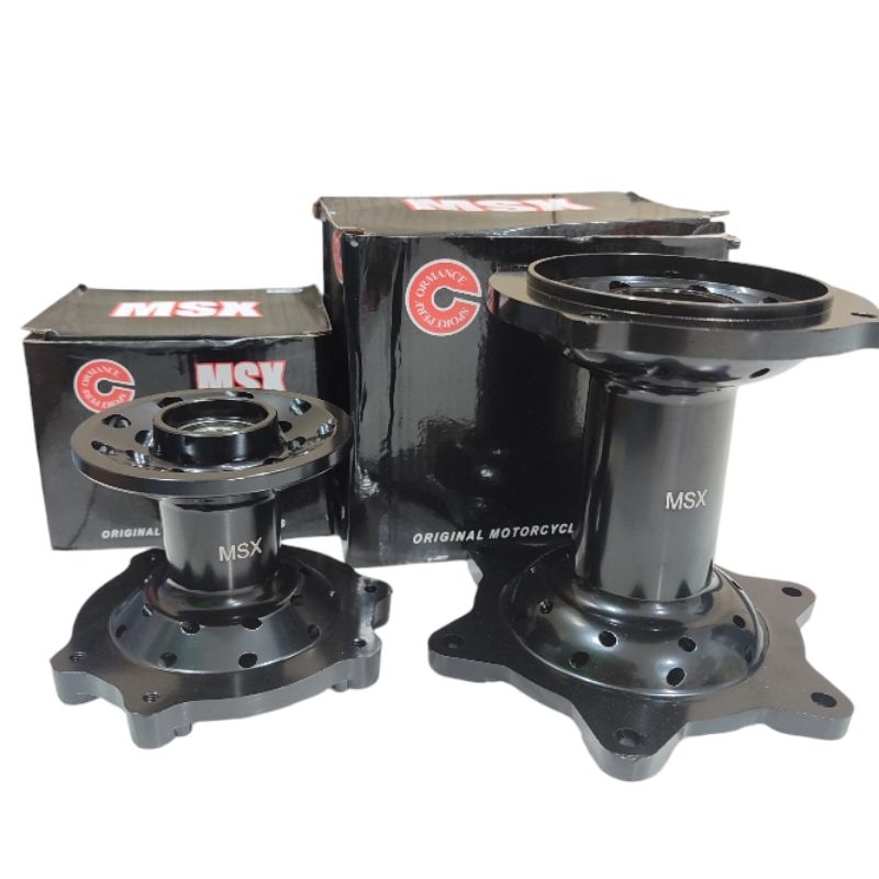 TROMOL DEPAN BELAKANG CRF 150 36 HOLE BLACK MSX