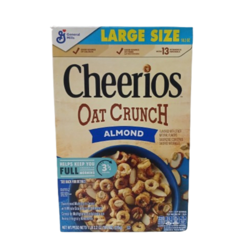 

GMI Cheerios Oat Crunch Almond Cereal 18,2Oz
