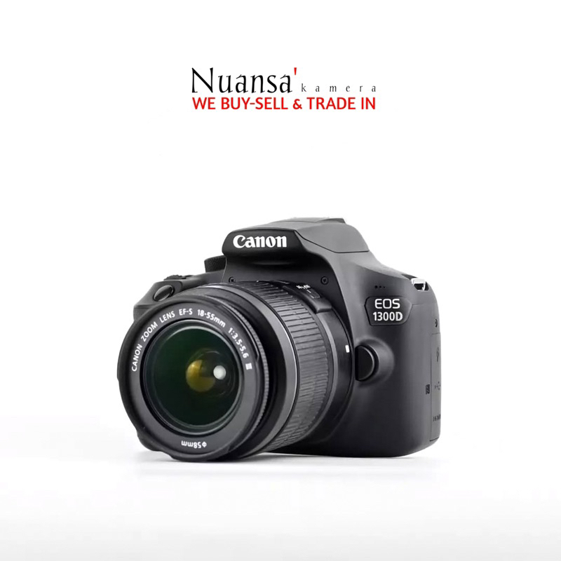 Canon EOS 1300D Wifi Mulus + Bonus Memory + Tas