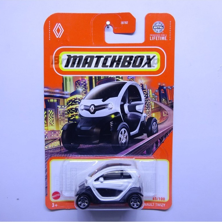 Matchbox 2022 Renault Twizy Putih