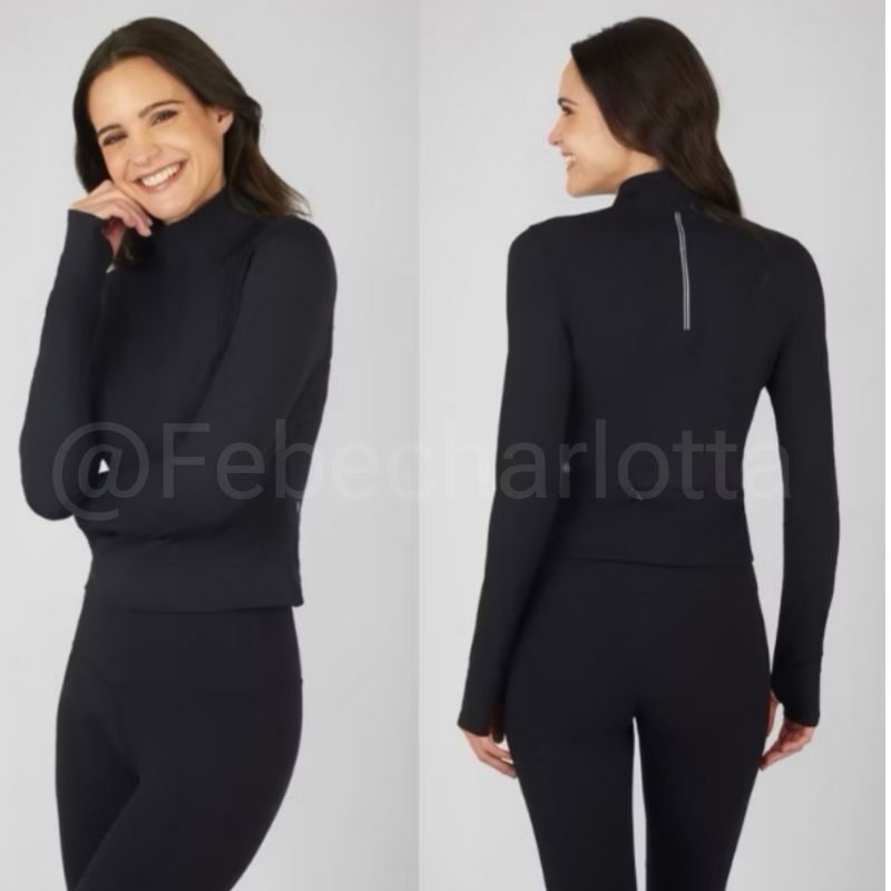 SWEATSHIRT JAKET SPORT PEREMPUAN DEWASA 90 DEGREE