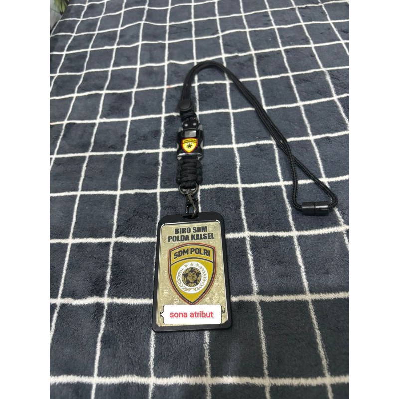 

lencana id card SDM POLRI