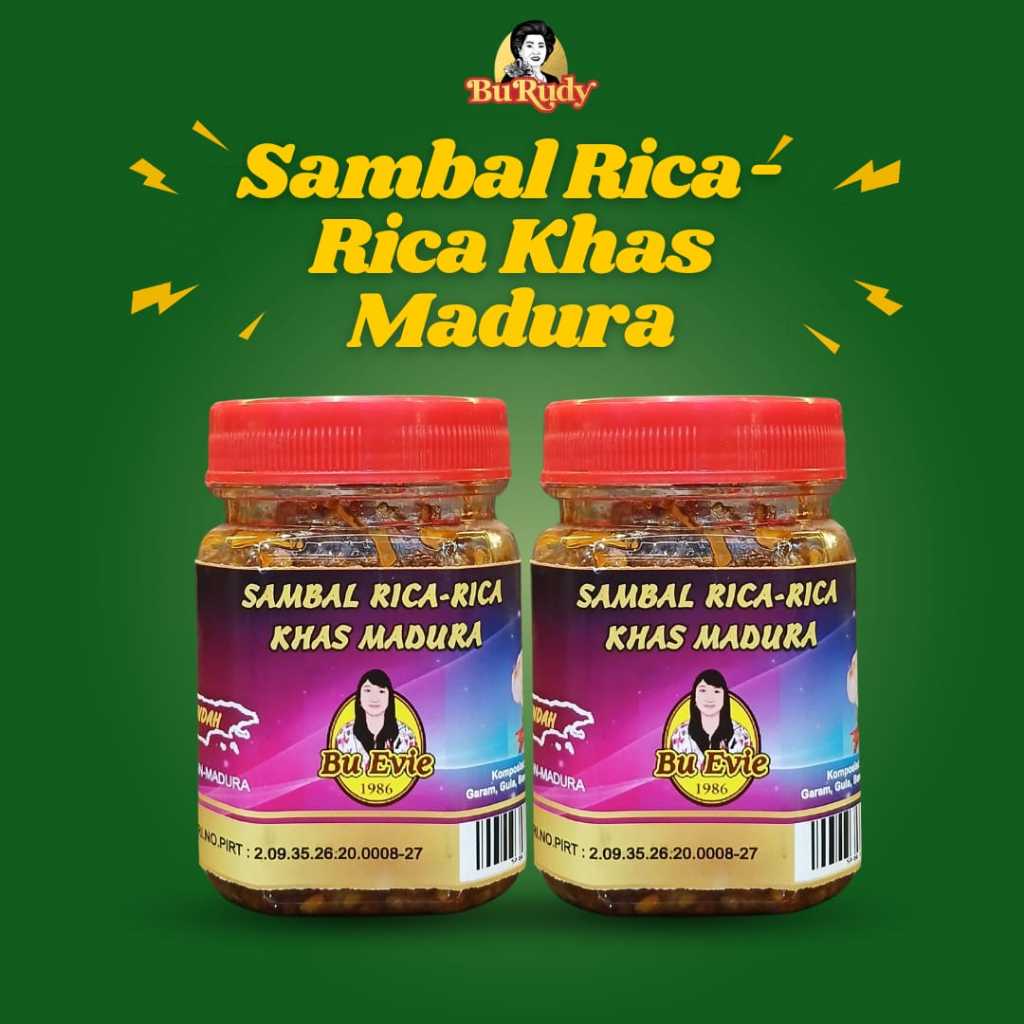 

Sambal Rica Rica Bu Evie Khas Pulau Madura