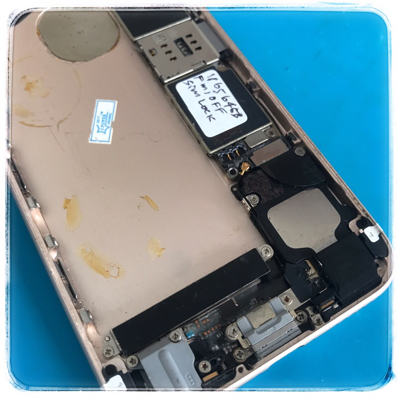 iPhone 6s 64 GB Gold | Sim Block | FMi off | Non iBox - [ bahanSP-15 ]