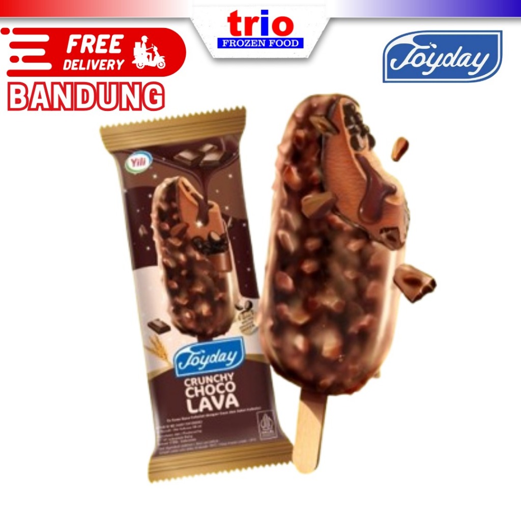 

JOYDAY CRUNCHY CHOCO LAVA ICE CREAM / ES KRIM