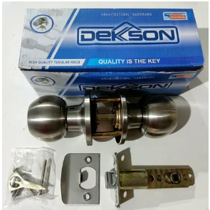 Kunci Bulat Dekson KCBL DL8587 Pintu Kamar Mandi Handle Stainless