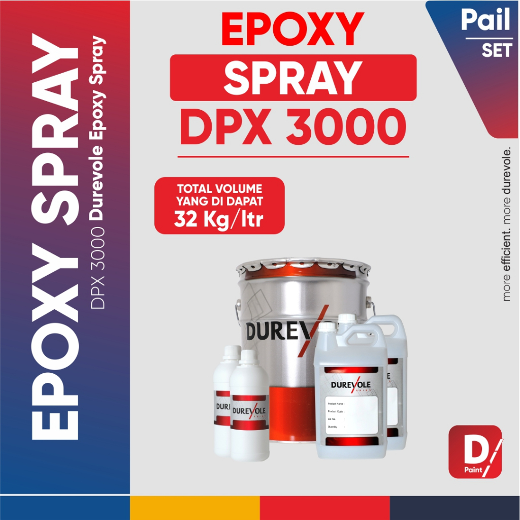 DPX 3000 - DUREVOLE EPOXY SPRAY (PAIL SET)