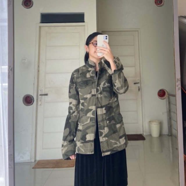 abercrombie&fitch army jacket