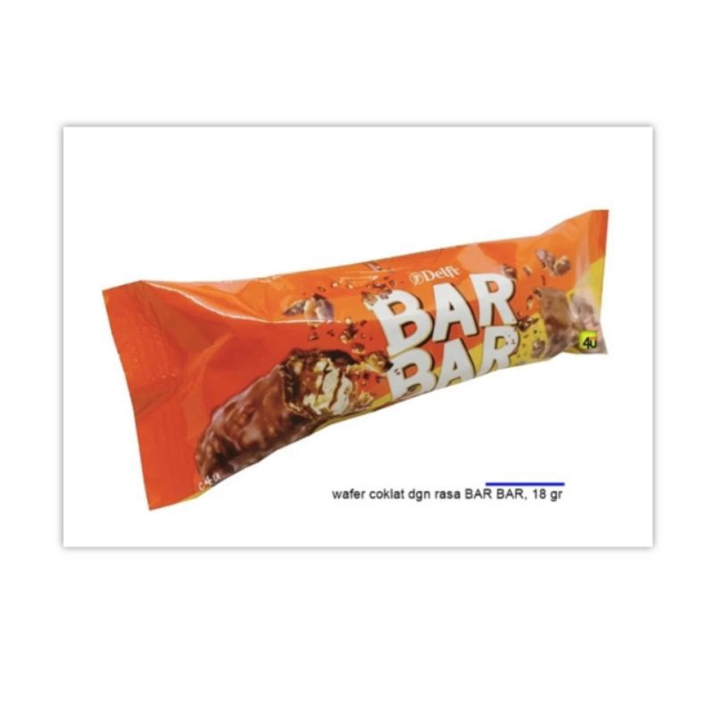 

Delfi Bar 18 gr Wafer Coklat Cokelat