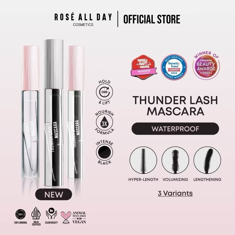 Rose All Day - Thunder Lash Mascara