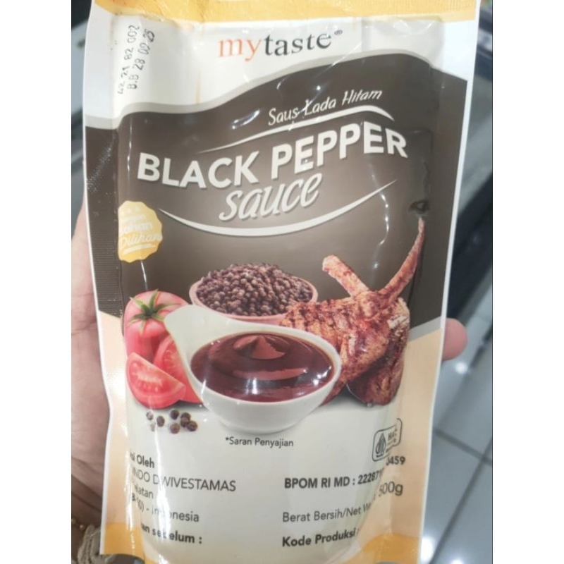 

MY Taste Black paper sauce 500gr