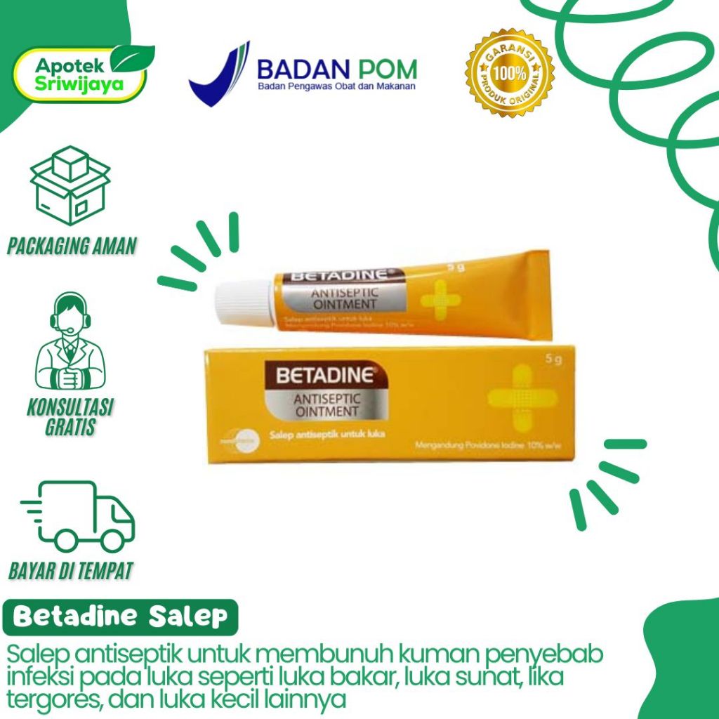 Betadine Salep Antiseptic Ointment