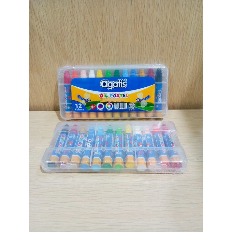 

(OIL PASTEL) CRAYON 12 WARNA AGATIS