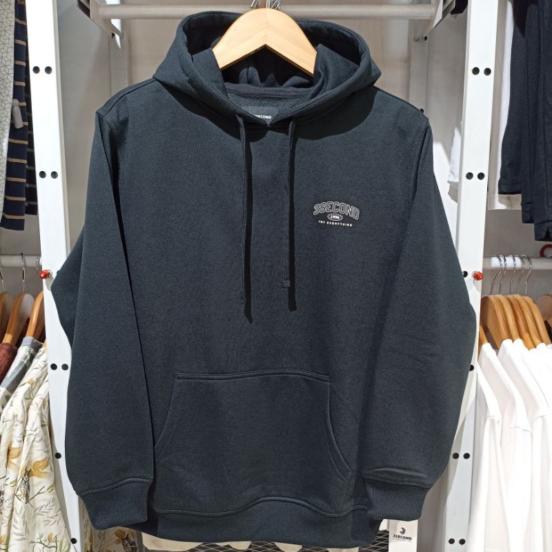3SECOND - HOODIE / JAKET PRIA REGULAR FIT ORIGINAL 3SECOND