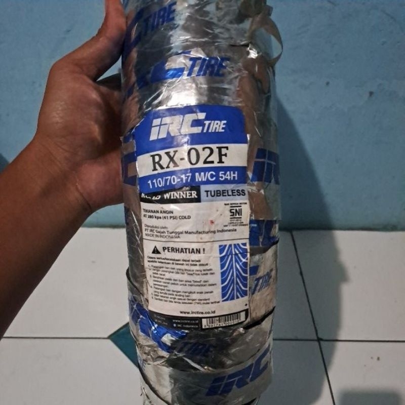 ban IRC 110/70-17 tubeless