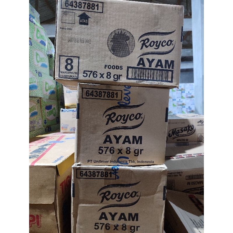 

JATIM LARISDA Royco bumbu satu dus isi 576