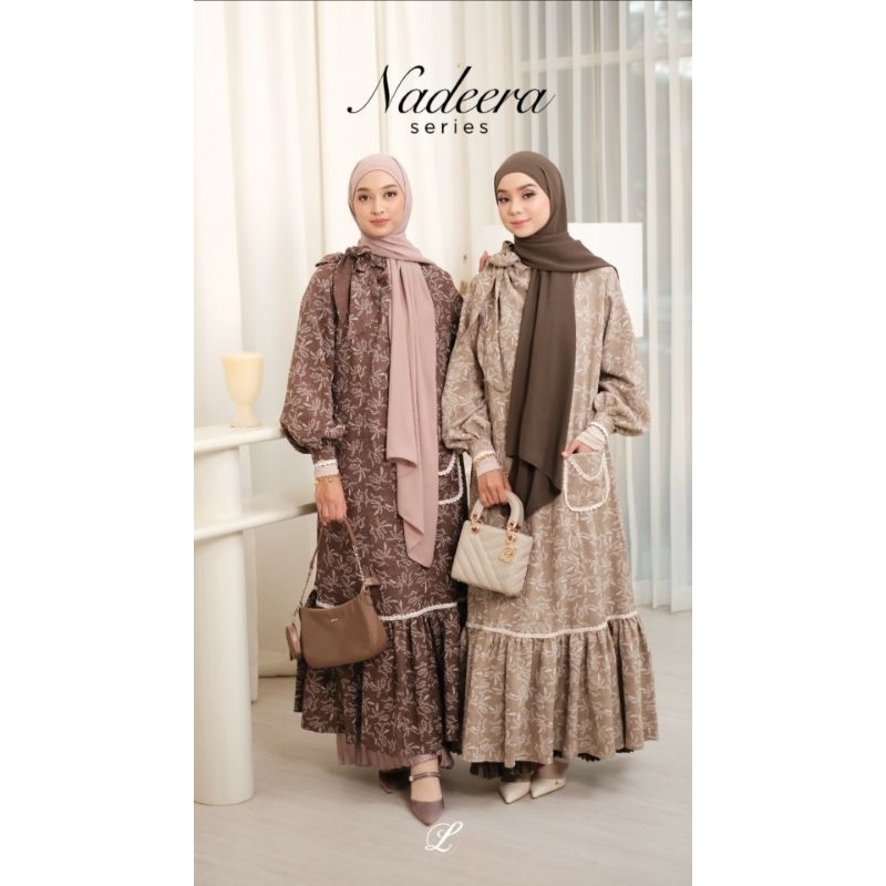 [NEW] LBYLCB || DRESS || NADEERA SERIES || DRESS LEBARAN